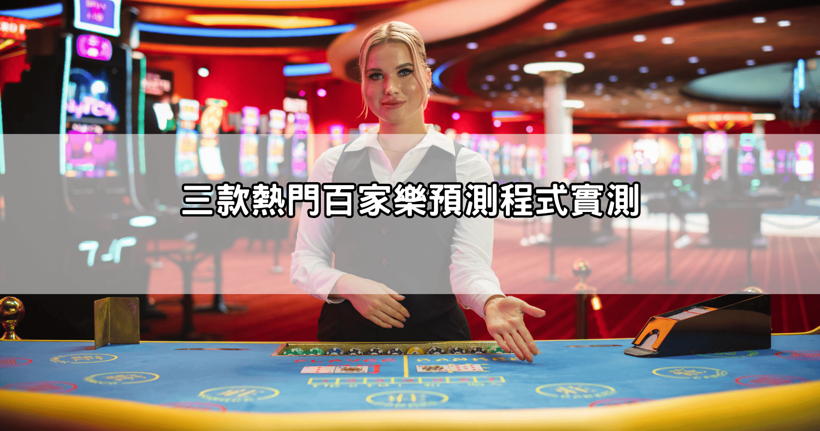 百家樂預測程式有用嗎?實測三款熱門工具效果差很大