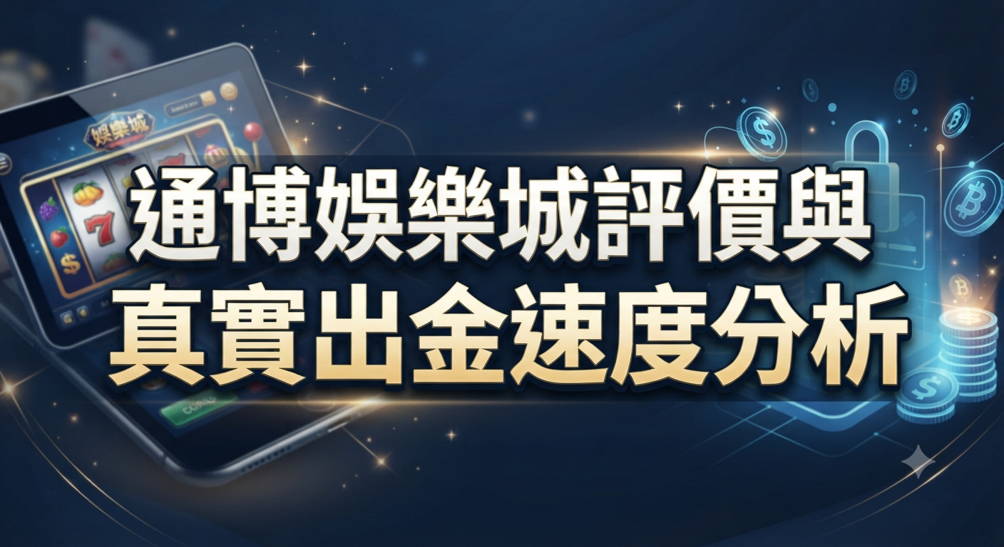 通博娛樂城評價與真實出金速度分析

