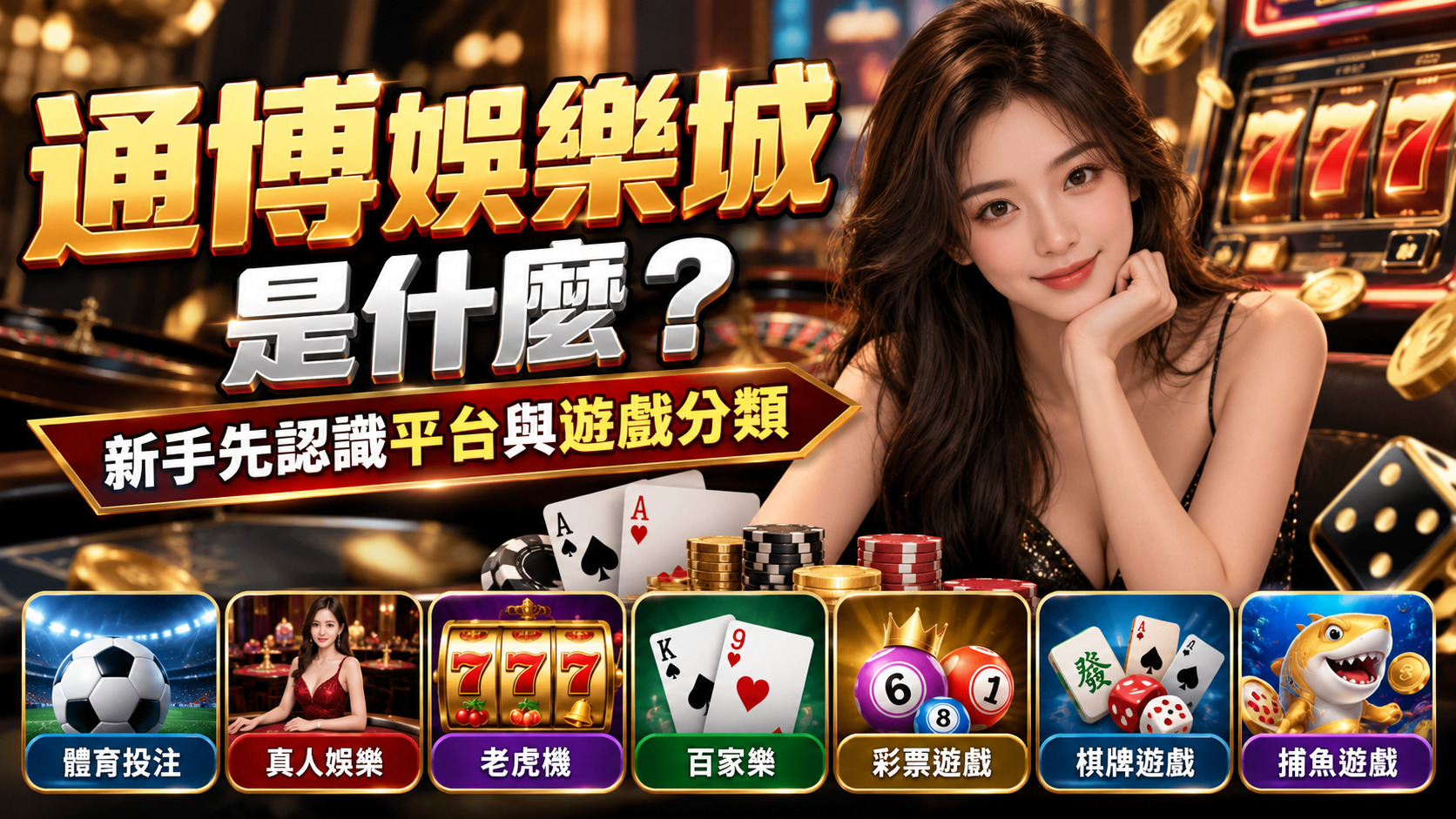 通博娛樂城是什麼？新手先認識平台與遊戲分類
